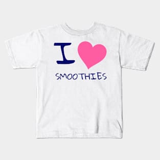 I love smoothies Kids T-Shirt